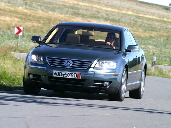 Volkswagen Phaeton 2002. Bodywork, Exterior. Sedan, 1 generation