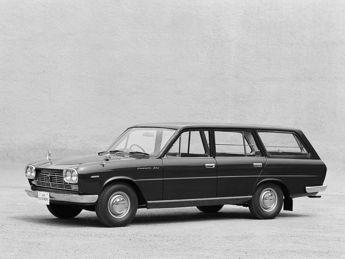 Nissan Cedric 1965. Carrosserie, extérieur. Break 5-portes, 2 génération