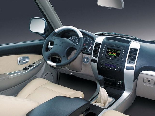 HuangHai Plutus 2007. Front seats. Pickup double-cab, 1 generation