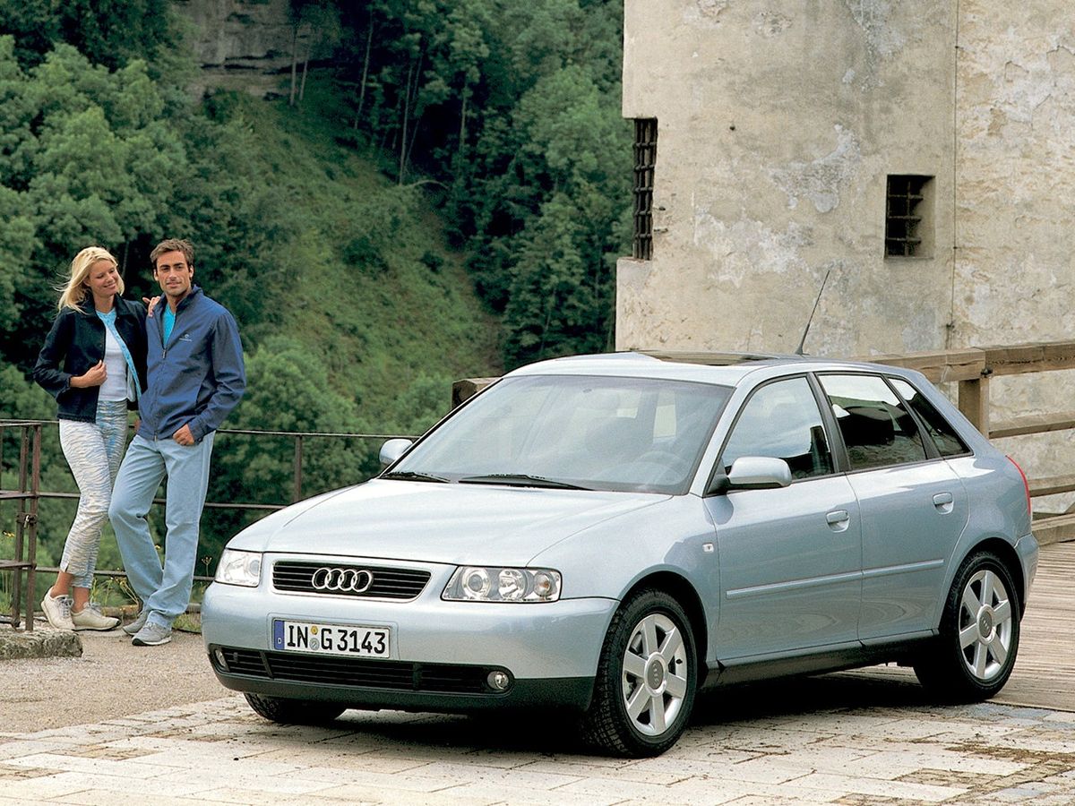 Audi A3 2000. Carrosserie, extérieur. Hatchback 5-portes, 1 génération, restyling