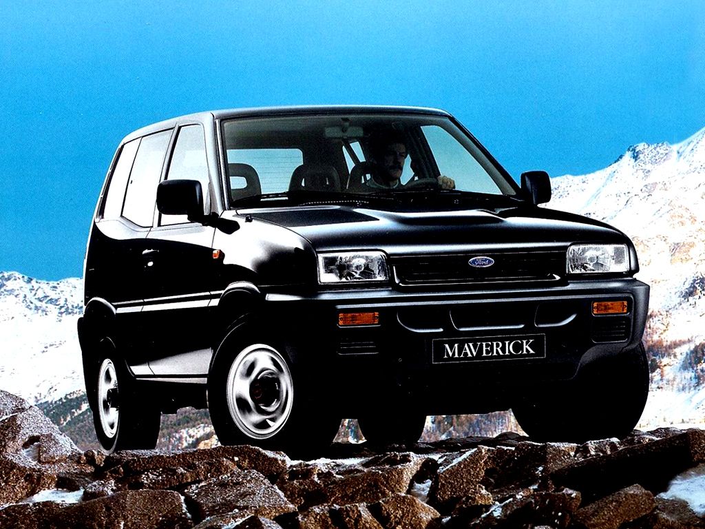 פורד מאווריק ‏1993. מרכב, צורה. רכב שטח 3 דלתות, 1 דור