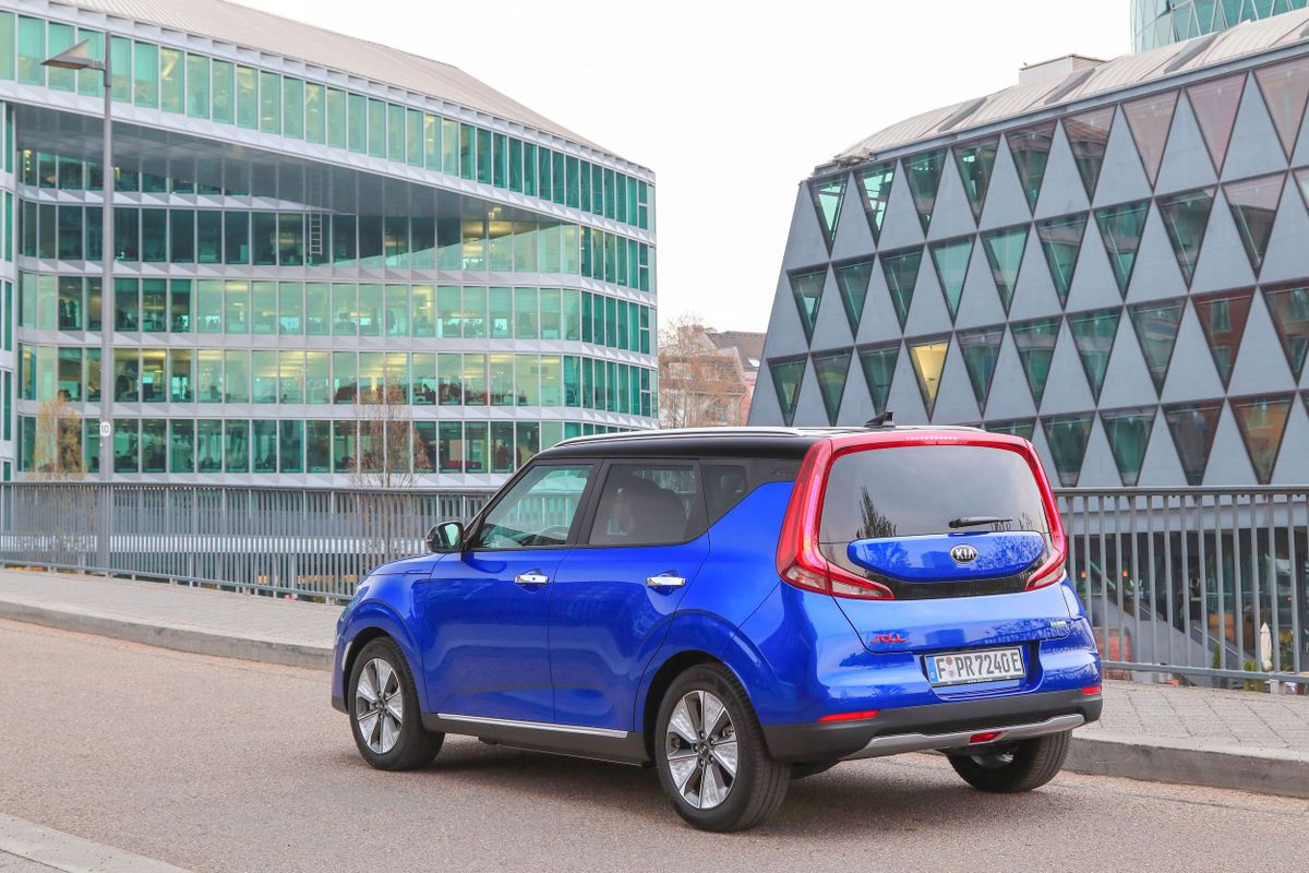 Kia Soul EV 2020. Carrosserie, extérieur. Hatchback 5-portes, 2 génération