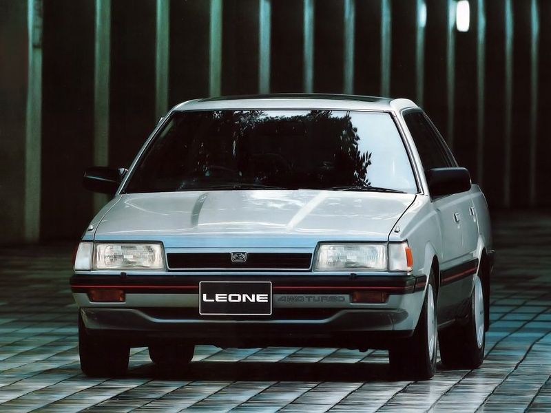 Subaru Leone 1984. Carrosserie, extérieur. Berline, 3 génération