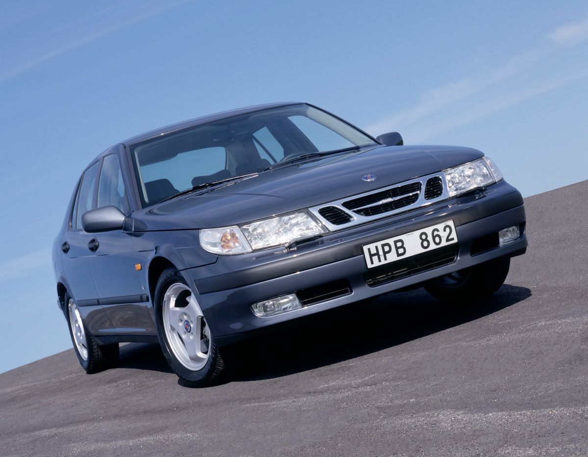 Saab 9-5 1997. Carrosserie, extérieur. Berline, 1 génération