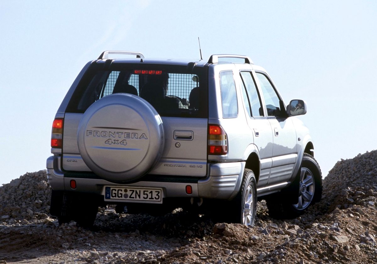 Opel Frontera 2001. Carrosserie, extérieur. VUS 5-portes, 2 génération, restyling