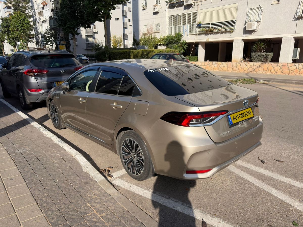 טויוטה קורולה יד 2 רכב, 2021, פרטי