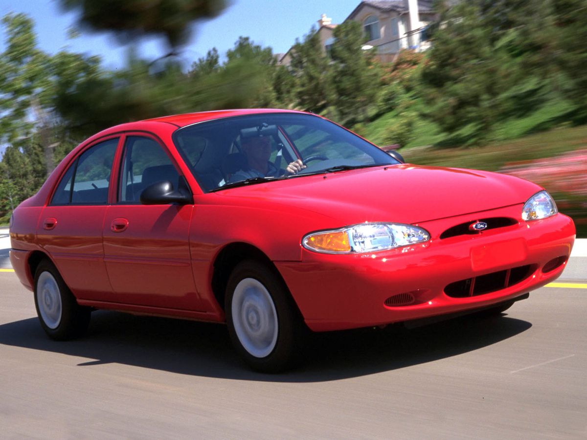 Ford Escort (North America) 1996. Carrosserie, extérieur. Berline, 3 génération