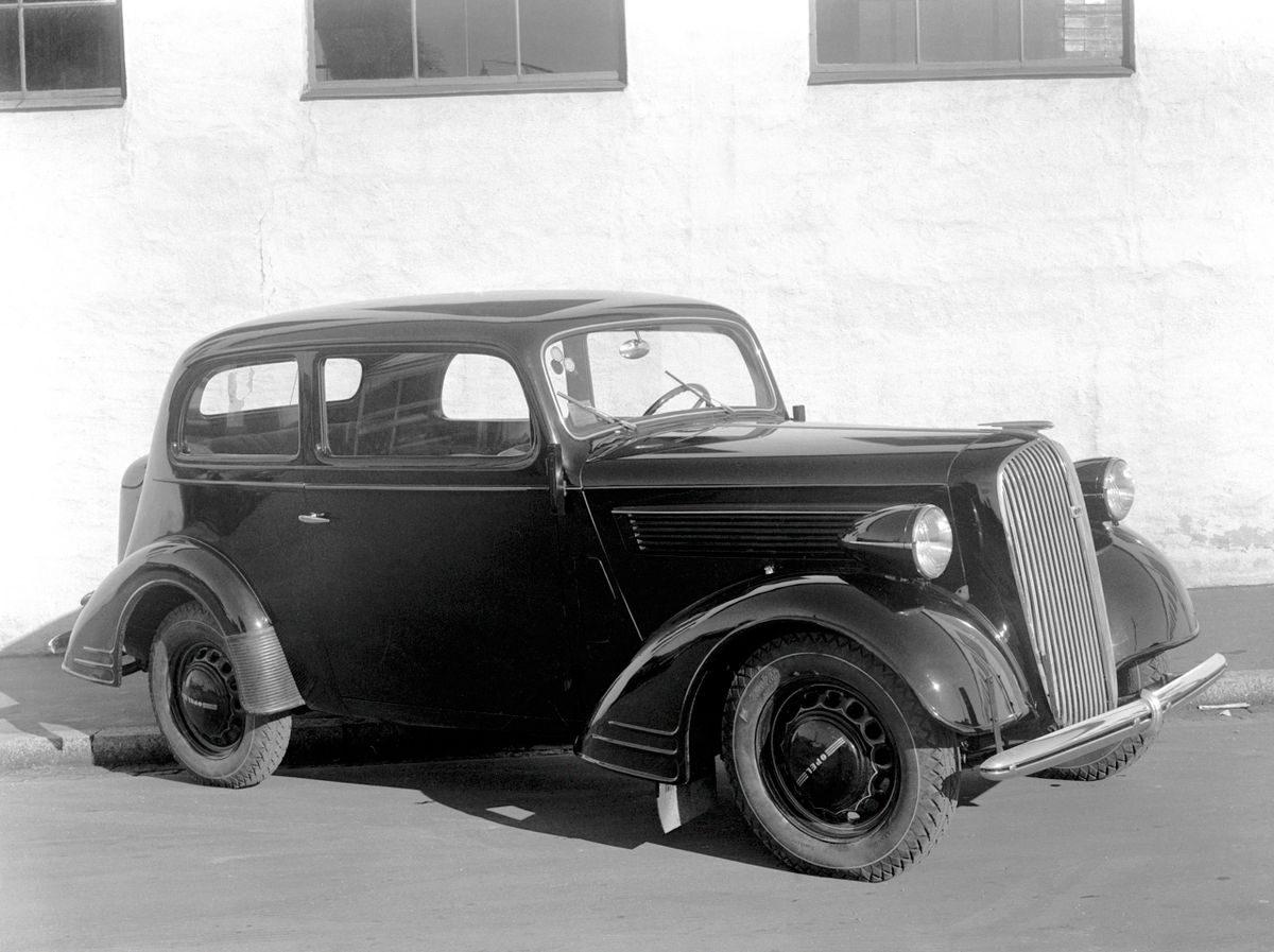 אופל סופר סיקס 1936. מרכב, צורה. סדאן 2 דלתות, 1 דור