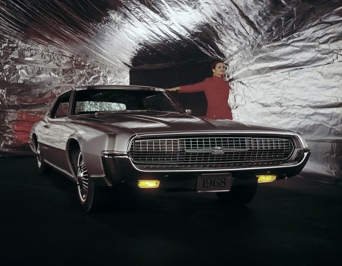 فورد ثاندربيرد ‏1967. الهيكل، المظهر الخارجي. كوبيه هاردتوب, 5 الجيل