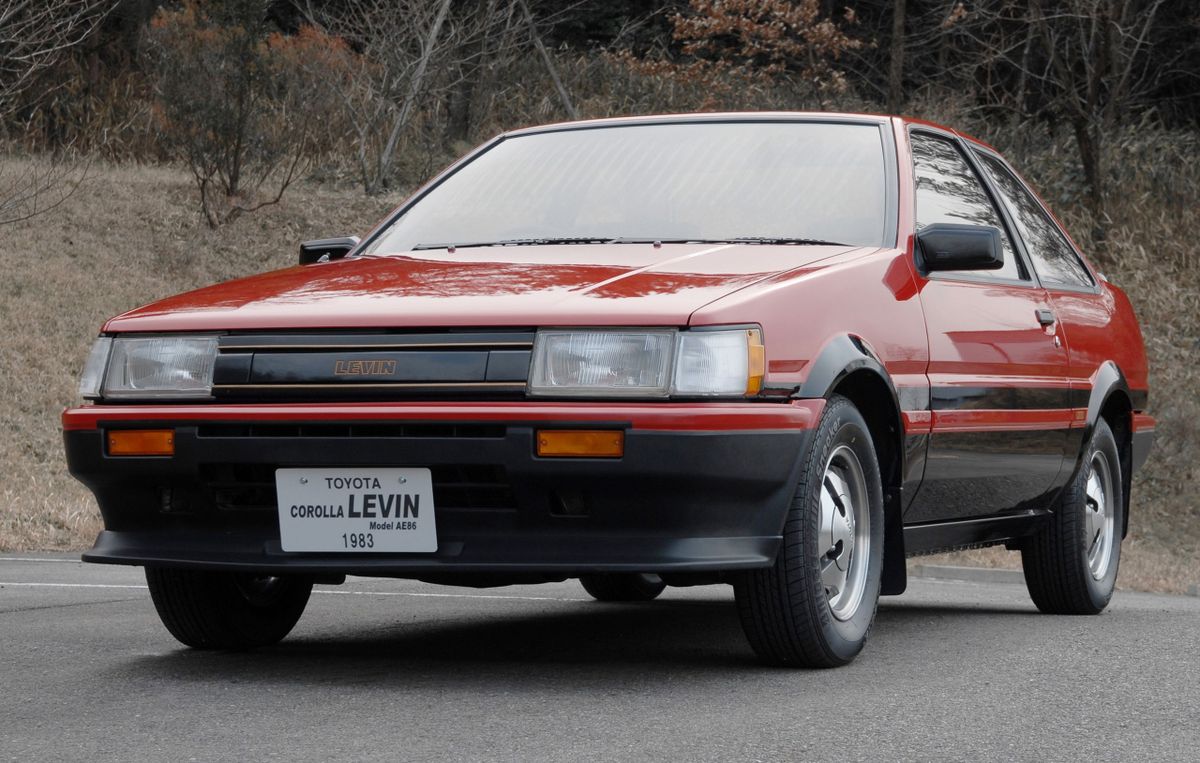 Toyota Corolla Levin 1983. Bodywork, Exterior. Coupe, 4 generation