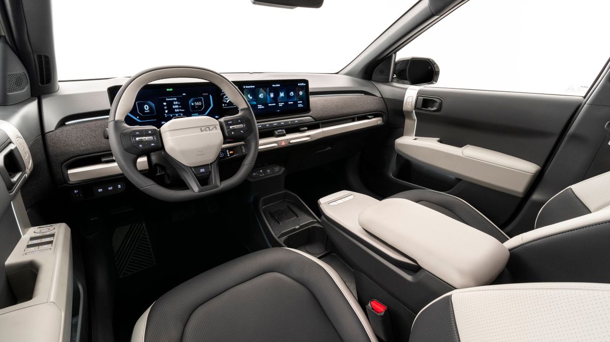 Kia EV3 2024. Передние сидения. Внедорожник 5 дв., 1 поколение
