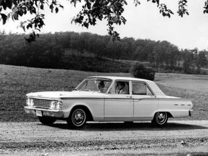 פורד פיירליין ‏1962. מרכב, צורה. סדאן, 4 דור