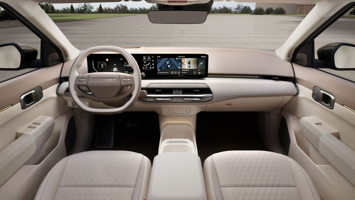 Kia EV4 2025. Передние сидения. Хэтчбек 5 дв., 1 поколение