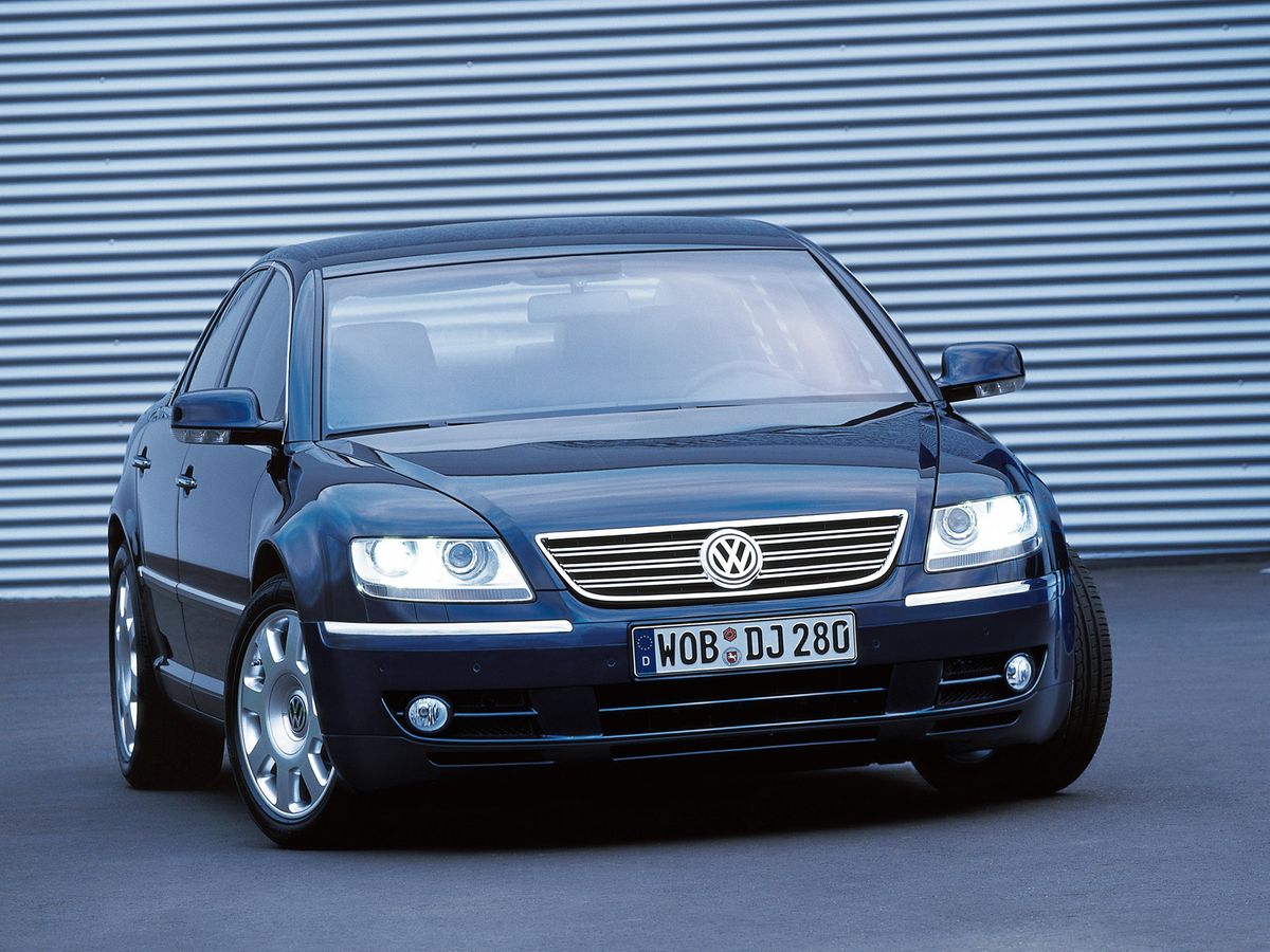 Volkswagen Phaeton 2002. Carrosserie, extérieur. Berline, 1 génération
