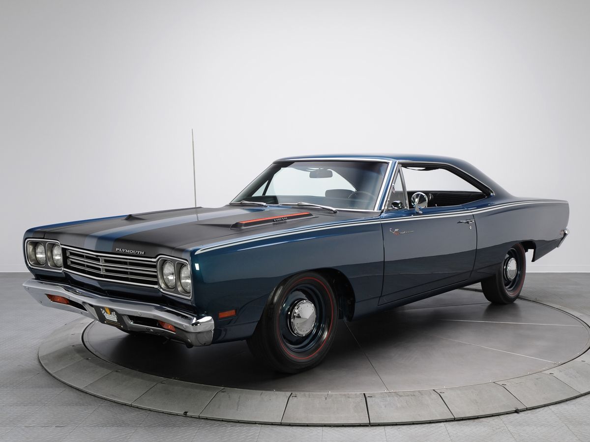 Plymouth Road Runner 1968. Carrosserie, extérieur. Coupé sans montants, 1 génération