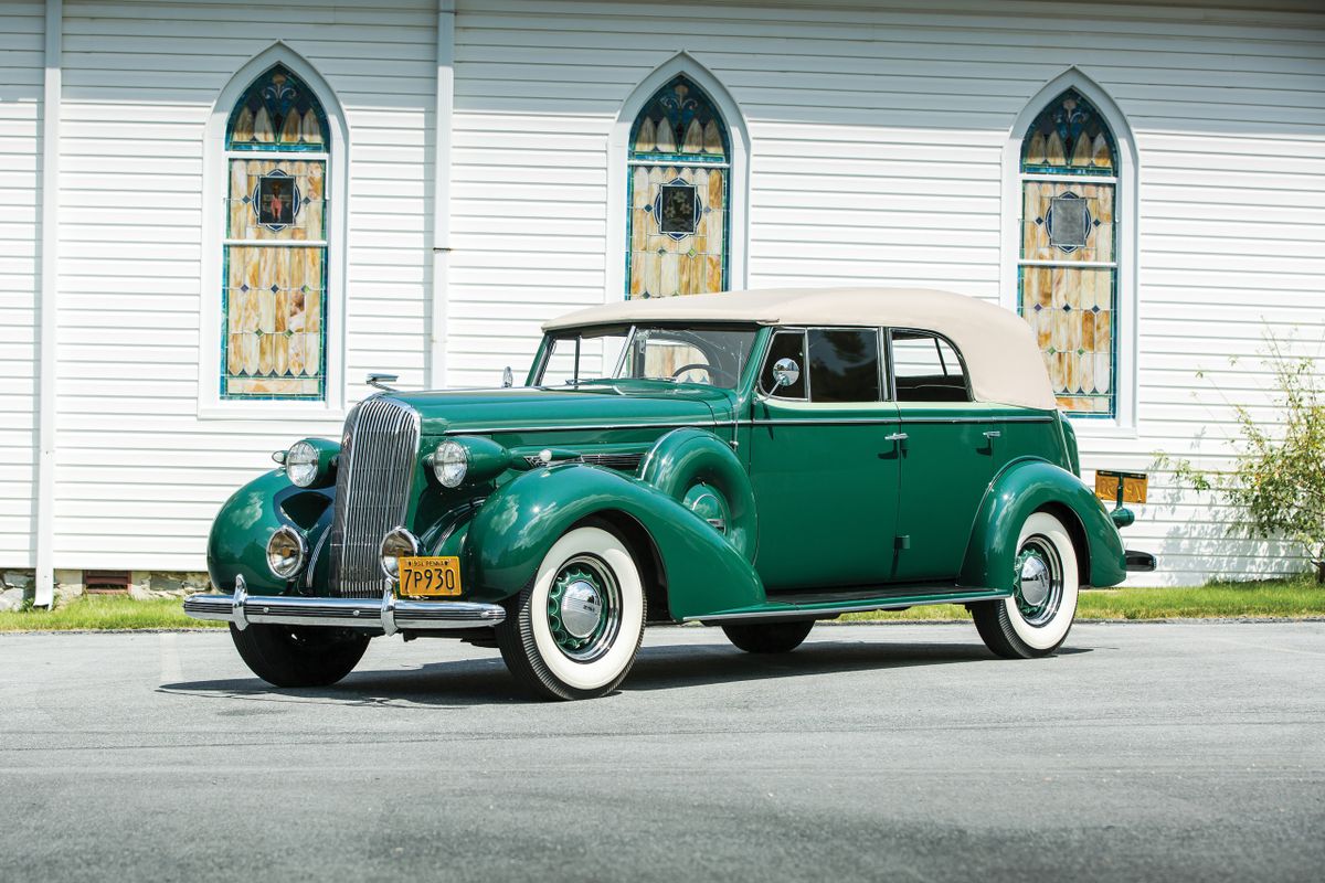 Buick Roadmaster 1936. Carrosserie, extérieur. Phaeton, 1 génération