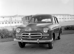 ווקסהול ולוקס 1951. מרכב, צורה. סדאן, 2 דור