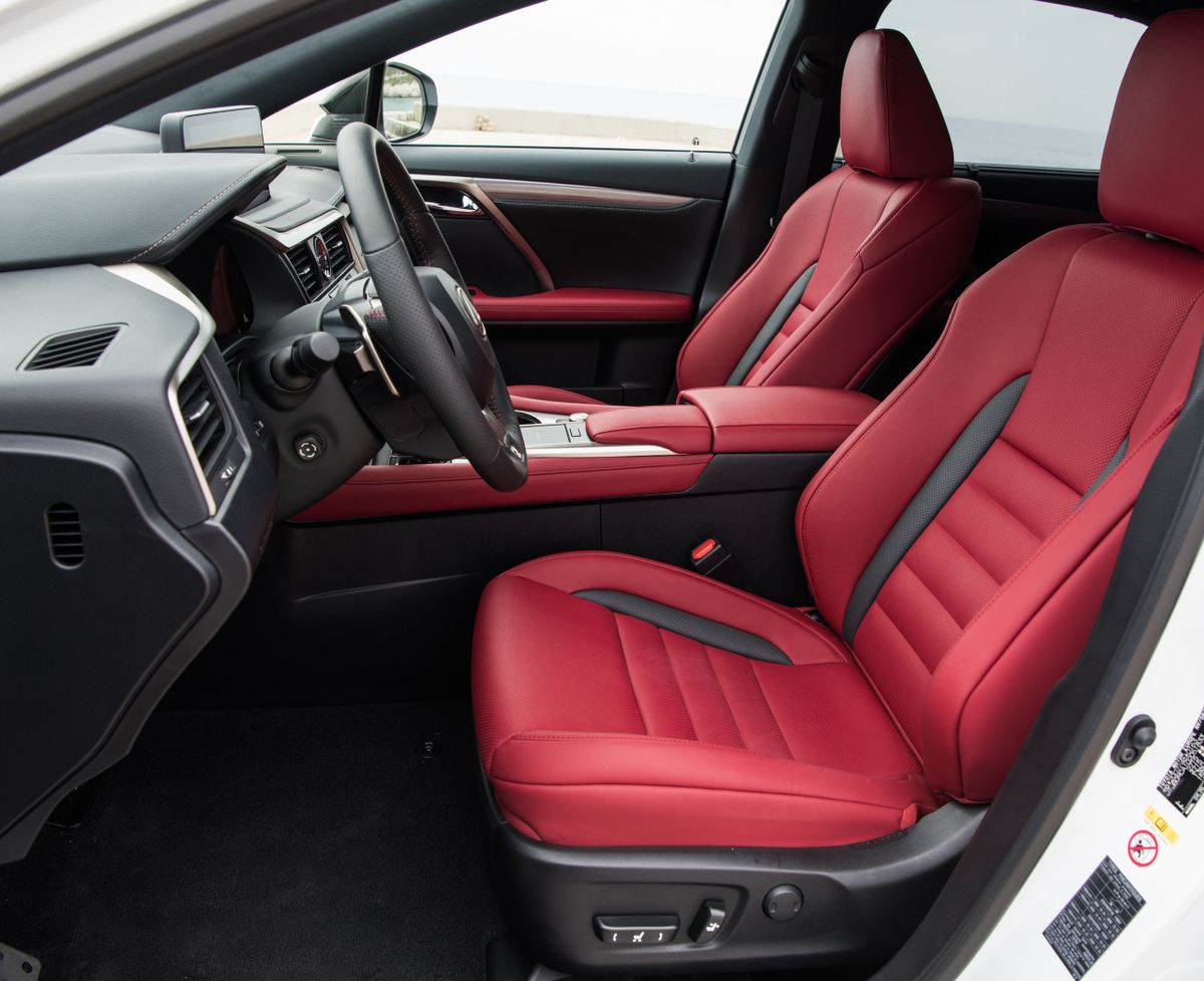 Lexus RX 2019. Front seats. SUV 5-doors, 4 generation, restyling