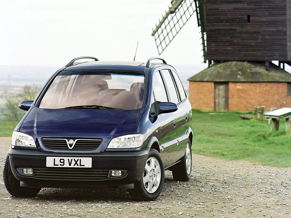 Vauxhall Zafira 1999. Carrosserie, extérieur. Compact Van, 1 génération