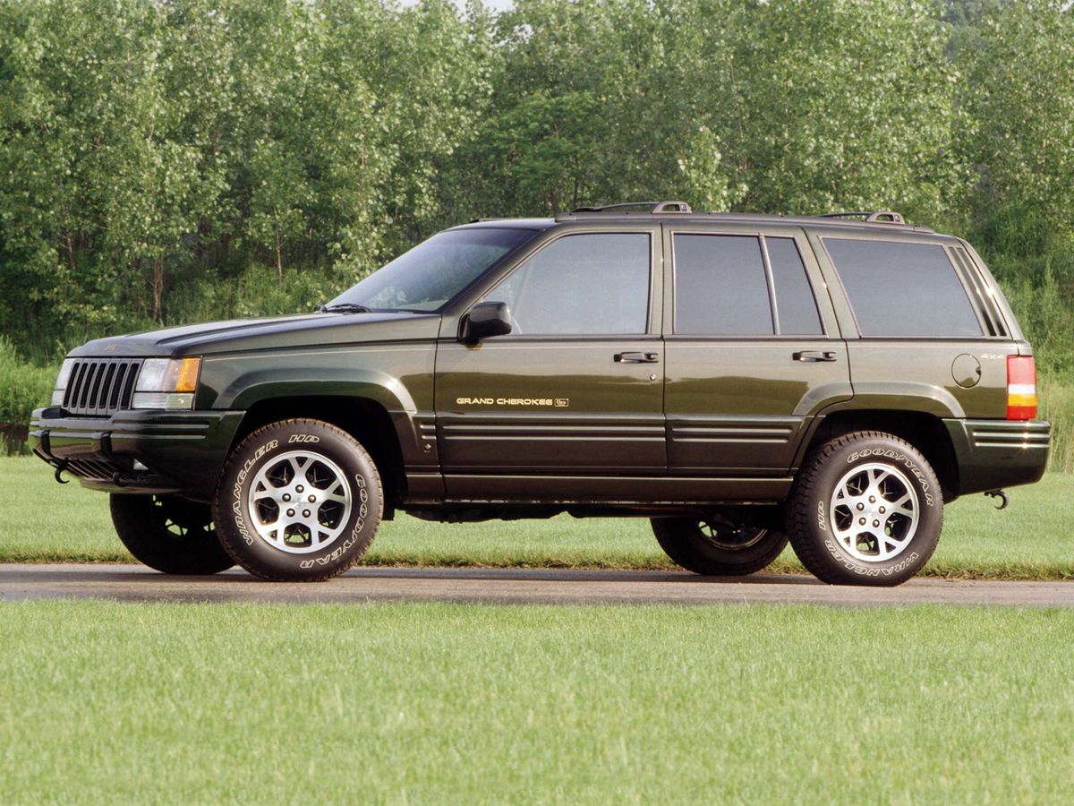 ג'יפ גרנד צ'ירוקי ‏1995. מרכב, צורה. רכב שטח 5 דלתות, 1 דור, שדרוג