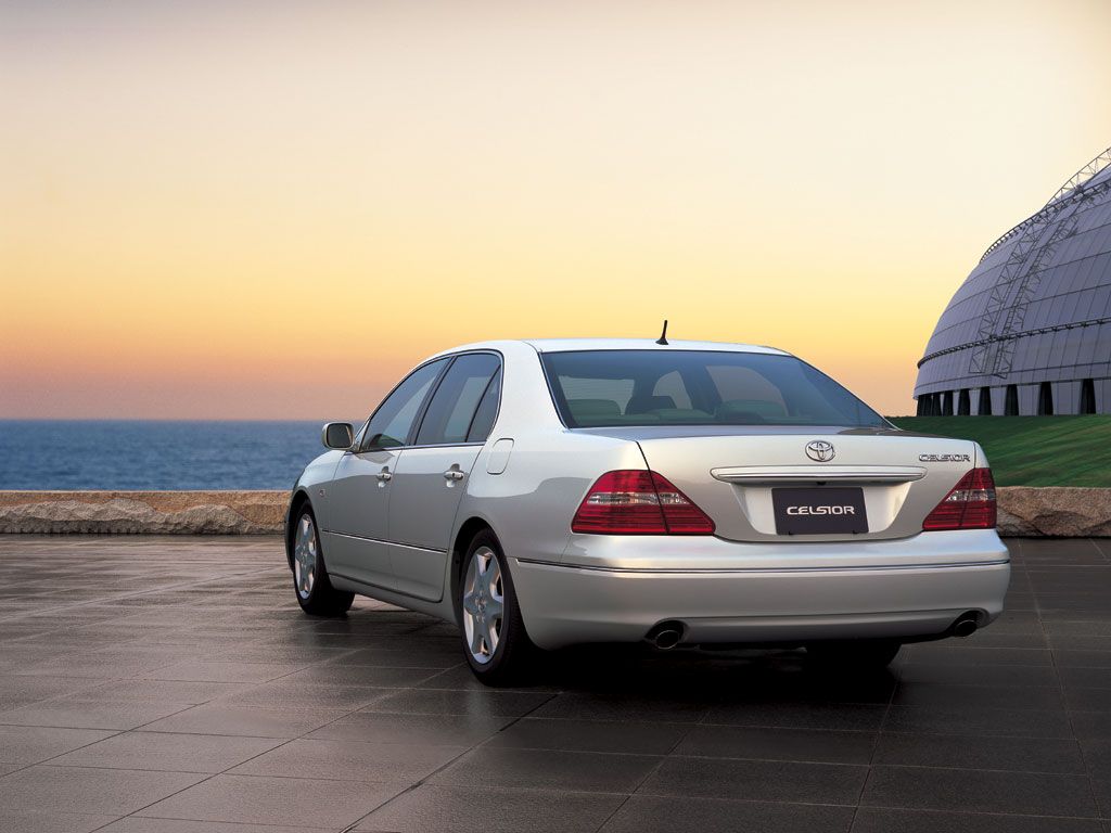 Toyota Celsior 2003. Bodywork, Exterior. Sedan, 3 generation, restyling