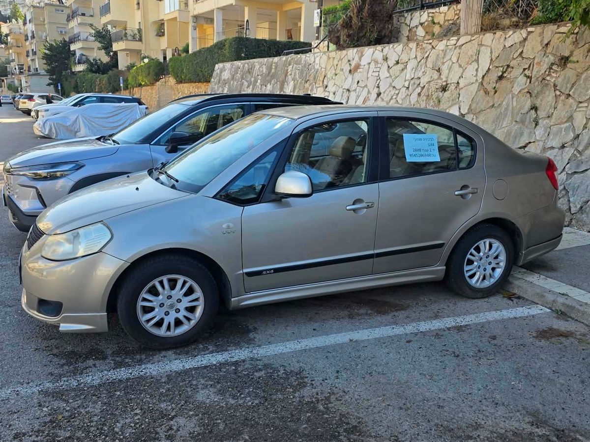 סוזוקי SX4 יד 2 רכב, 2008, פרטי