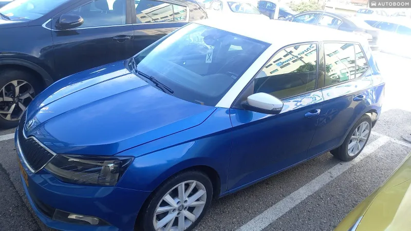 Skoda Fabia с пробегом, 2017