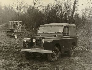 Ленд Ровер Серия II 1958. Кузов, экстерьер. Пикап Одинарная кабина, 1 поколение