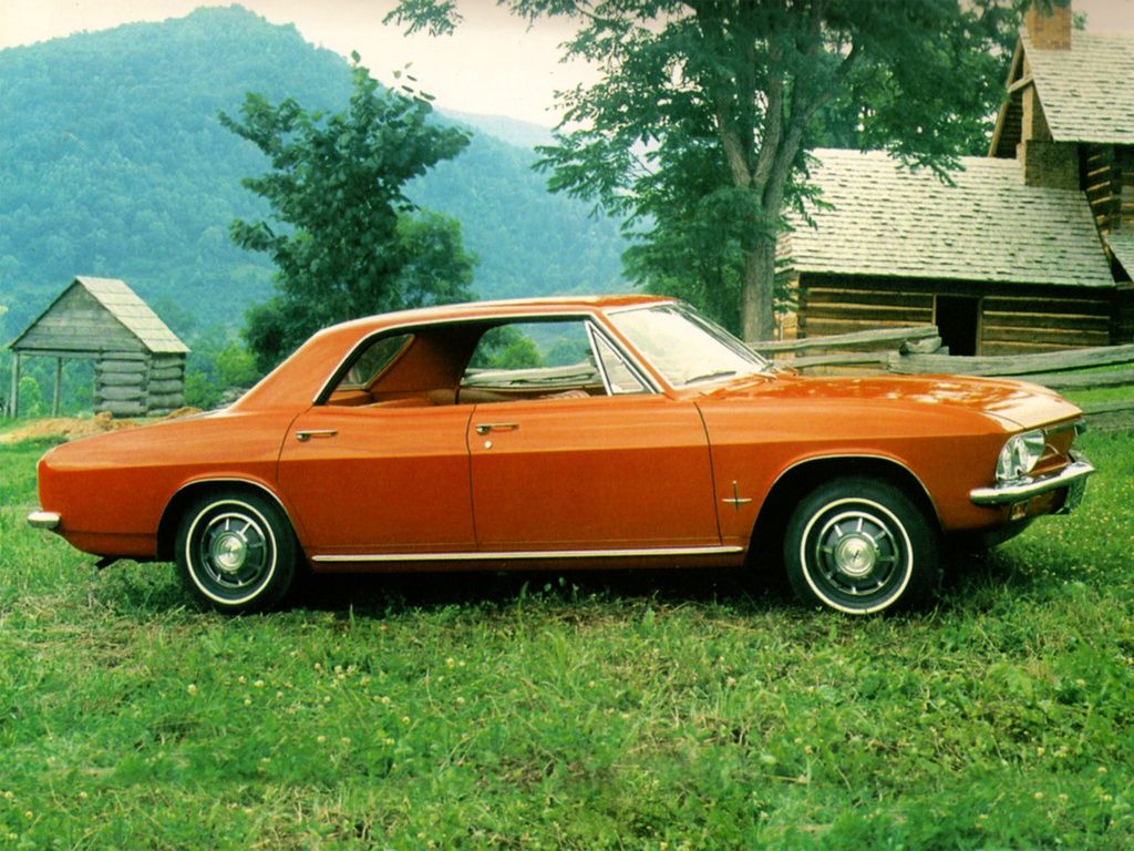 Chevrolet Corvair 1965. Carrosserie, extérieur. Berline, 2 génération