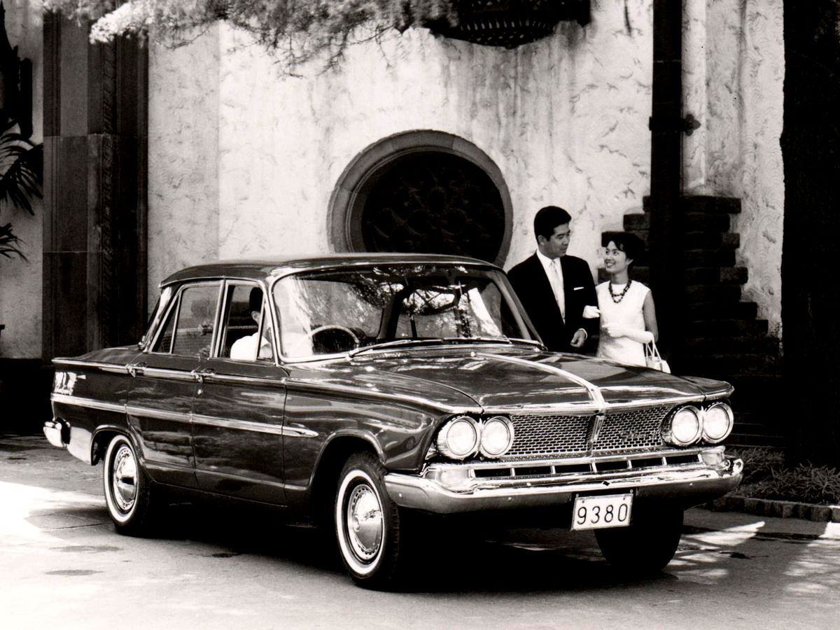 Nissan Gloria 1962. Carrosserie, extérieur. Berline, 2 génération