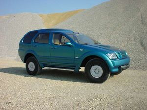 קאג'יאולה טי רקס 2000. מרכב, צורה. רכב שטח 5 דלתות, 1 דור