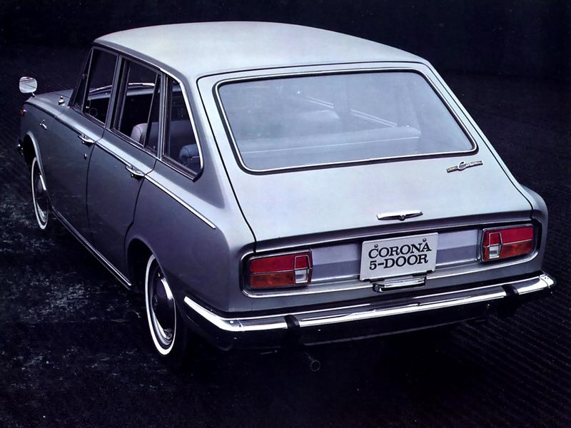Toyota Corona 1964. Carrosserie, extérieur. Hatchback 5-portes, 3 génération