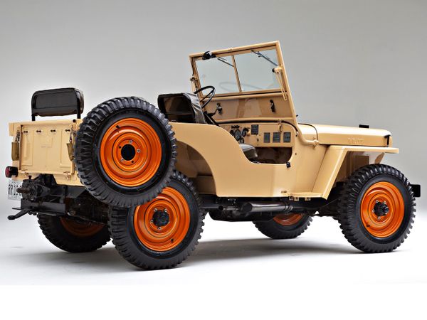 Willys CJ 1949. Carrosserie, extérieur. VUS cabriolet, 1 génération