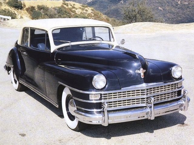 Chrysler New Yorker 1946. Carrosserie, extérieur. Coupé, 2 génération