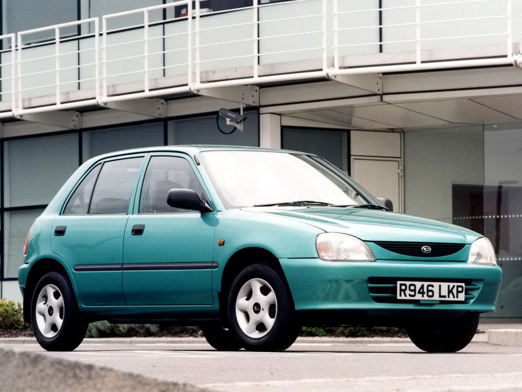 Daihatsu Charade 1995. Carrosserie, extérieur. Mini 5-portes, 4 génération, restyling