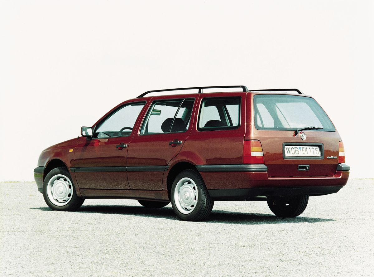 Volkswagen Golf 1991. Carrosserie, extérieur. Break 5-portes, 3 génération