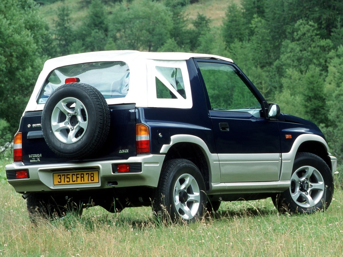סוזוקי ויטרה ‏1988. מרכב, צורה. רכב שטח פתוח, 1 דור