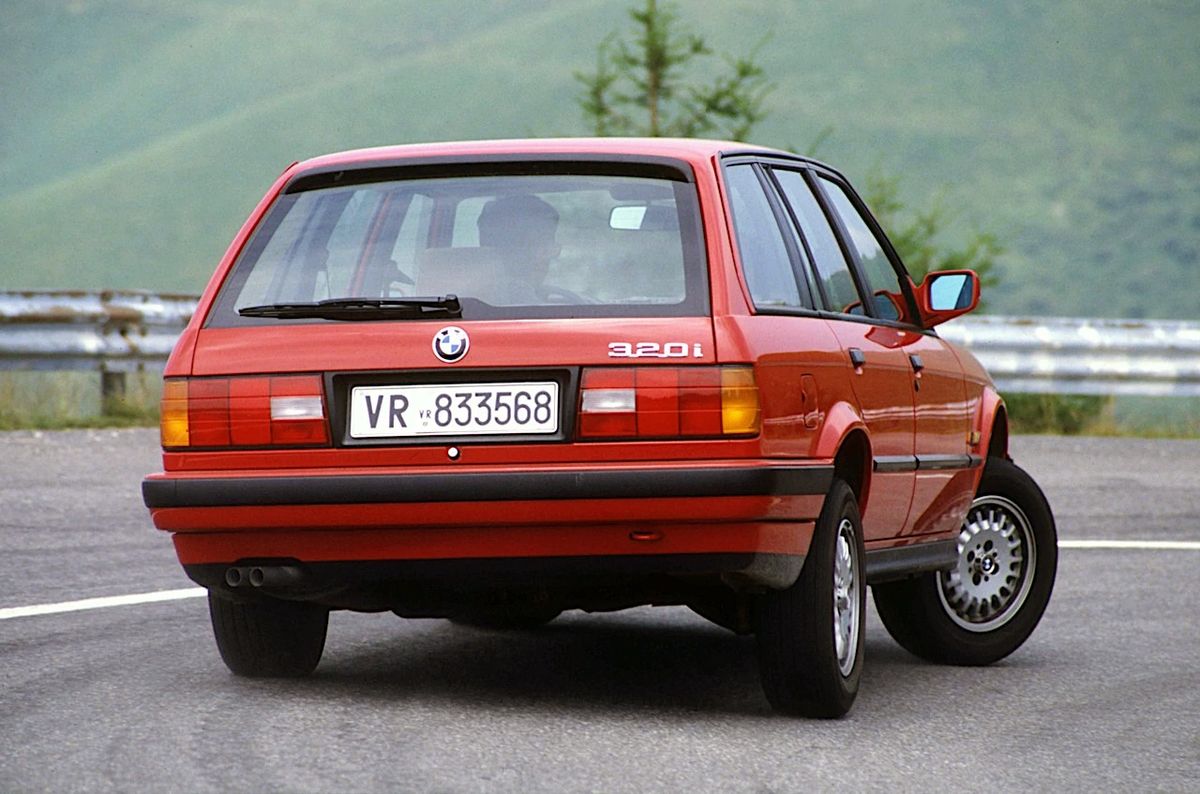 BMW 3 series 1987. Carrosserie, extérieur. Break 5-portes, 2 génération