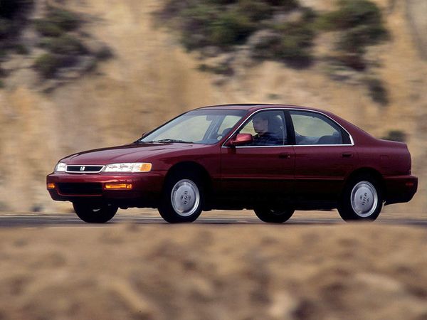 Honda Accord (USA) 1995. Bodywork, Exterior. Sedan, 5 generation, restyling