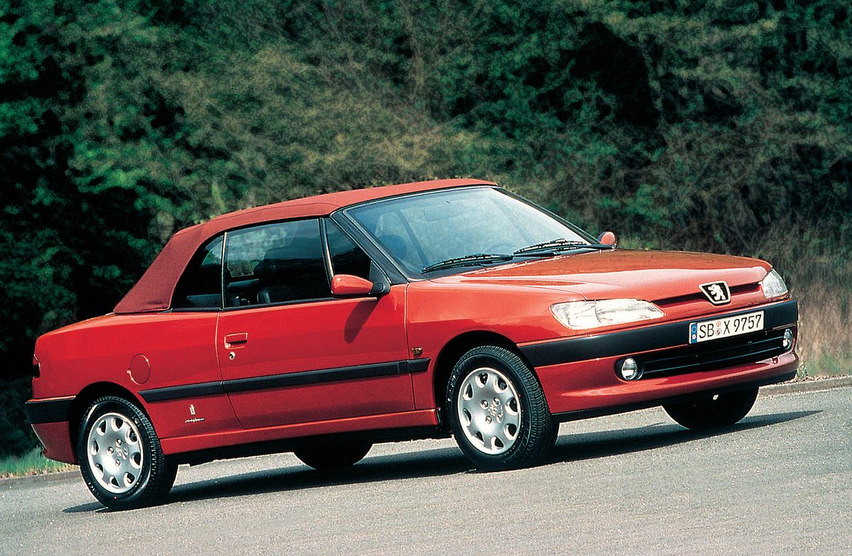 Peugeot 306 1994. Carrosserie, extérieur. Cabriolet, 1 génération
