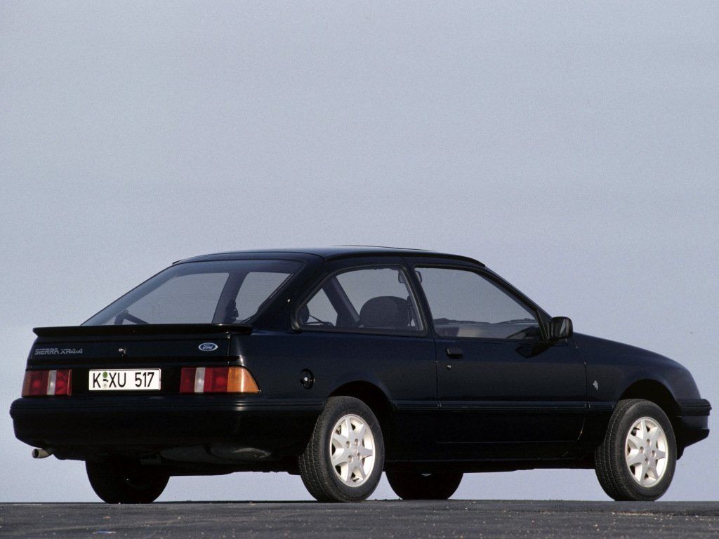 Ford Sierra 1987. Carrosserie, extérieur. Hatchback 3-portes, 1 génération, restyling