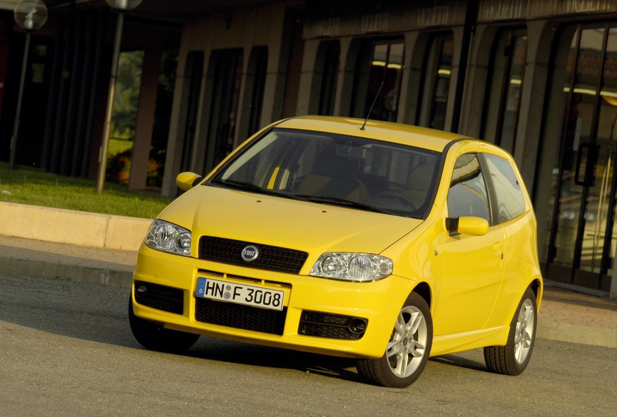 فيات بونتو ‏2003. الهيكل، المظهر الخارجي. ميني 3 أبواب, 2 الجيل، تحديث