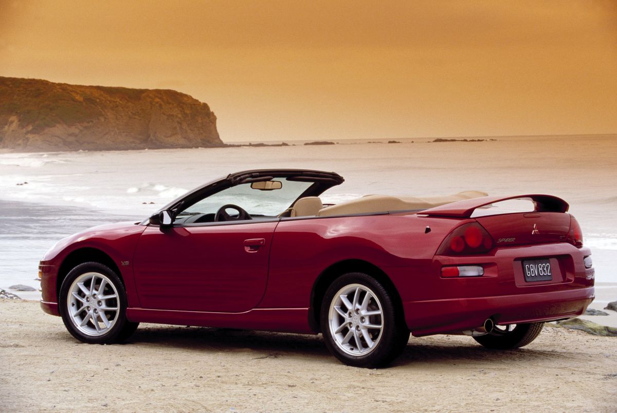 Mitsubishi Eclipse 2000. Carrosserie, extérieur. Cabriolet, 3 génération