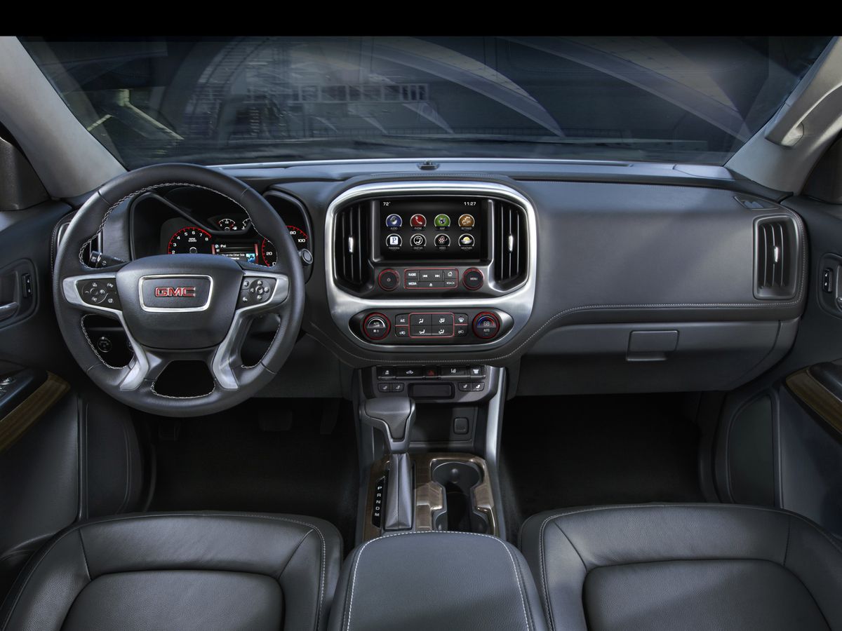 GMC Canyon 2014. Front seats. Pickup double-cab, 2 generation