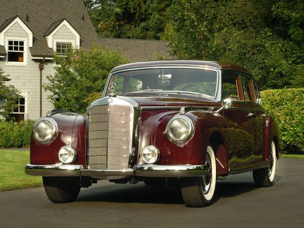 Mercedes-Benz W186 1951. Carrosserie, extérieur. Berline, 1 génération