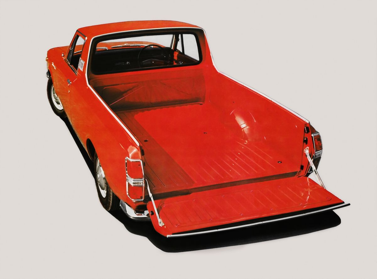 Тойота Марк II 1968. Багажник. Пикап Одинарная кабина, 1 поколение
