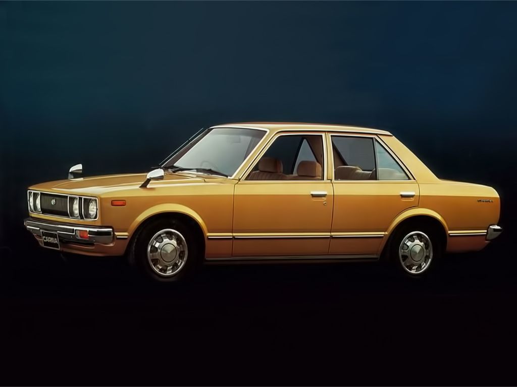 Toyota Carina 1977. Carrosserie, extérieur. Berline, 2 génération