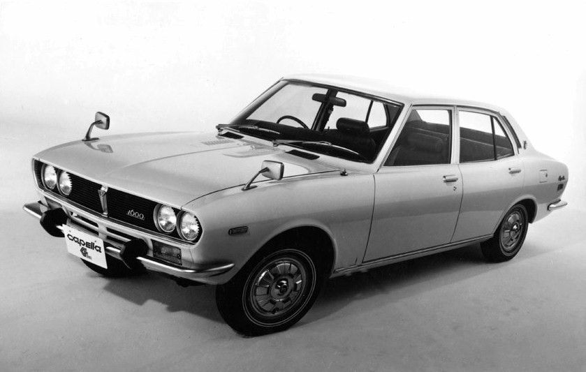 Mazda Capella 1970. Bodywork, Exterior. Sedan, 1 generation