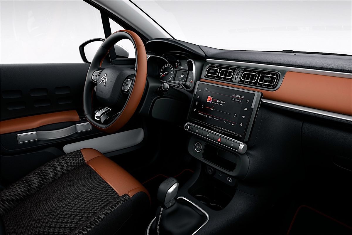 Citroen C3 2016. Front seats. Mini 5-doors, 3 generation