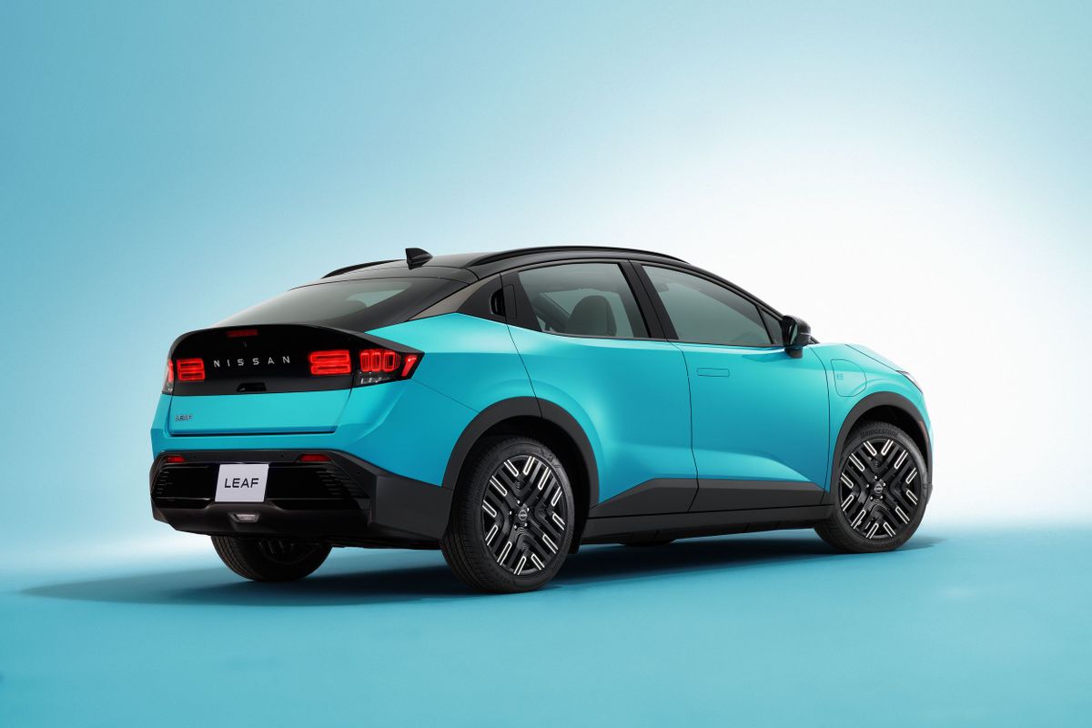 Nissan Leaf 2025. Кузов, экстерьер. Хэтчбек 5 дв., 3 поколение